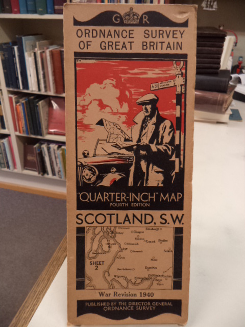 Image for Scotland, S.W. Sheet 2. Ordnance Survey of Great Britain. War Revision 1940. "Quarter Inch" Map. Fourth Edition