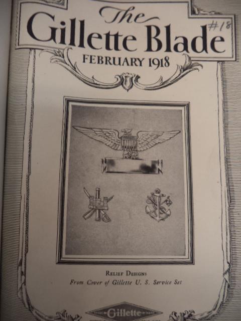 Image for The Gillette Blade. Volume 1 Number 4 through Volume 2 Number 3: February 1918 through January 1919