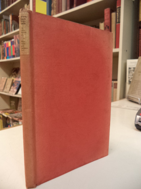 Image for Abraham Lincoln, A Play [inscribed by Drinkwater for the PEN club]