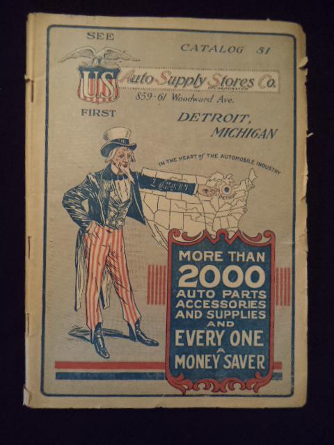 Image for Catalog 51 of the Auto Supply Stores Co. of Detroit, Michigan.
