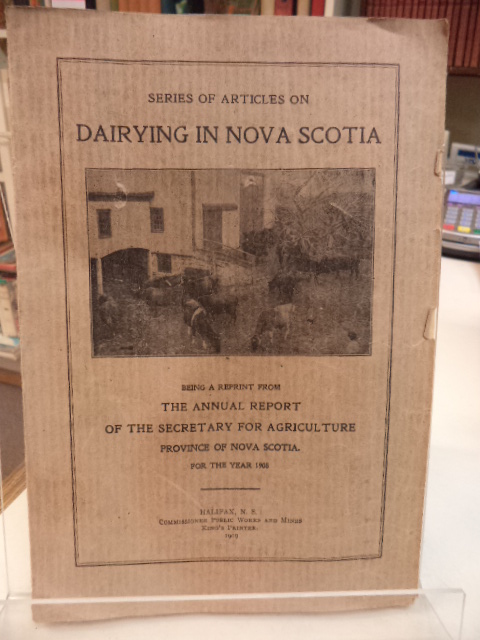Image for Series of Articles on Dairying in Nova Scotia [1908]