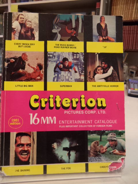 Image for Criterion Pictures Corp. Ltd. (Toronto) 16mm Entertainment Catalogue 1981 edition