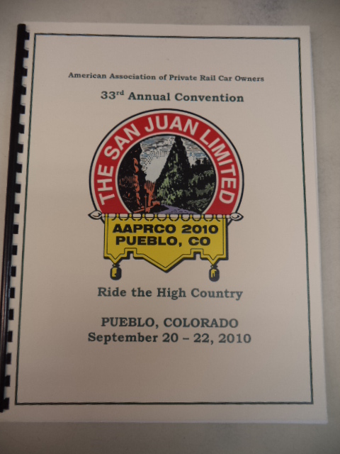 Image for AAPRCO 2010 Pueblo Colorado Annual Convention Program.