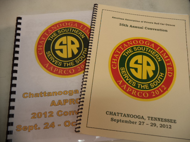 Image for AAPRCO 2012 Chattanooga Limited. Route Guide / Trip Book and Convention Program.