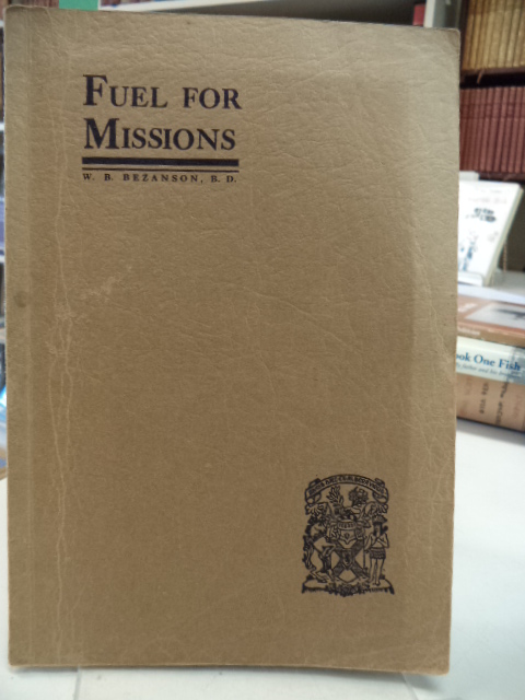 Image for Fuel for Missions, Saunders - Bezanson
