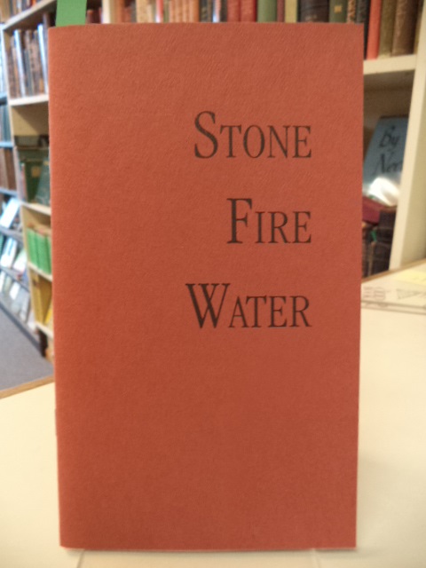 Image for Stone Fire Water [Three Lenten Poems]