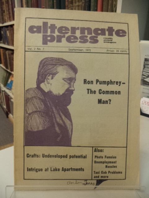 Image for Alternate Press Vol. 2 No. 7: September, 1972. [St. John's Alternate Press]