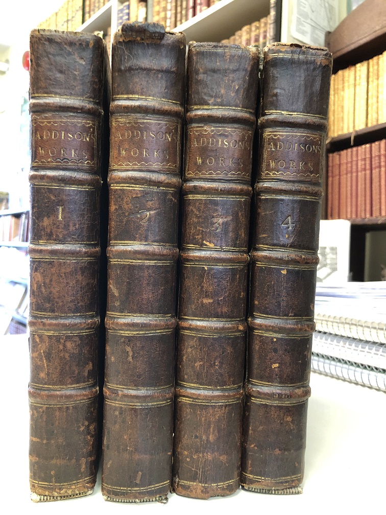 Image for The Works of the Late Right Honourable Joseph Addison in Four Volumes. The Third Edition, with Compleat Index.