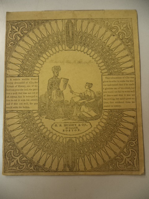Image for Benjamin B. Mussey & co., Boston. Copy book
