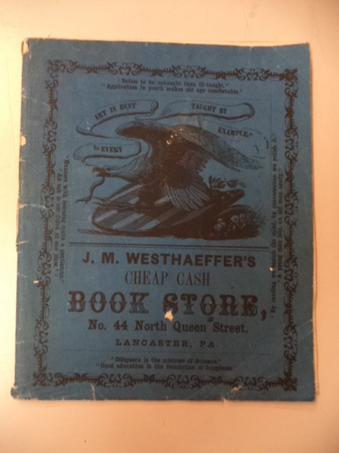 Image for J. M. Westhaeffer's Cheap Cash Book Store. Copy book