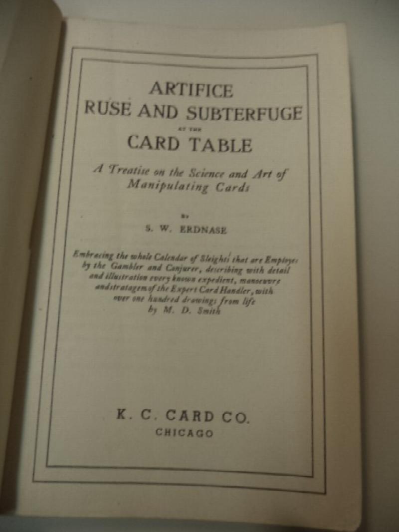 rare modern baseball cards The Expert at the Card Table: Erdnase, S. W., Demarest, Marty, Smith, M.  D.: 9781937620028: Amazon.com: Books main image 0