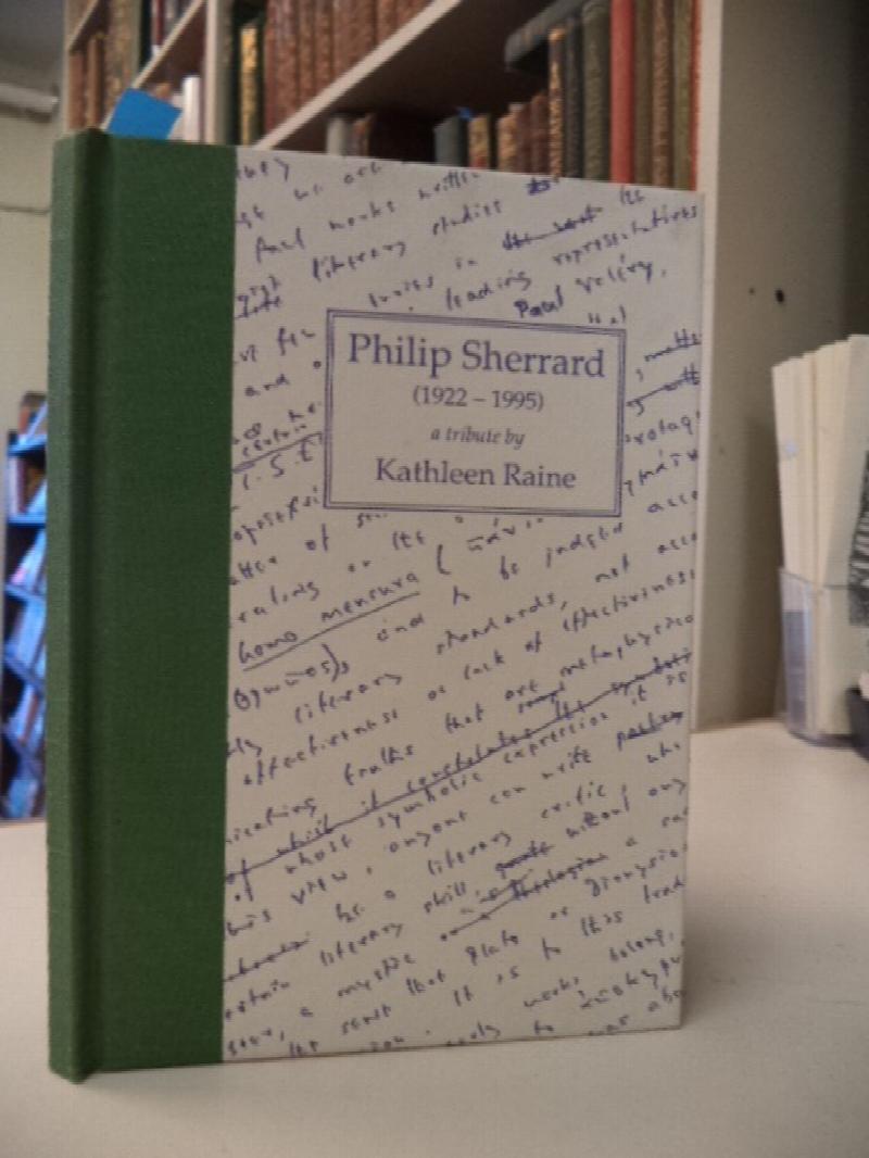 Image for Philip Sherrard (1922 - 1995) A Tribute