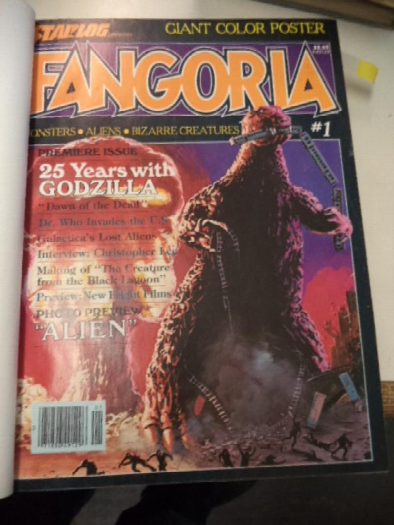 Image for Fangoria magazine. Nos. 1-40 [first 40 issues: 1979-1984, bound in 4 books]