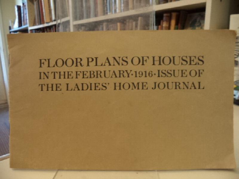 Image for Floor Plans of Houses in the February 1916 Issue of The Ladies' Home Journal