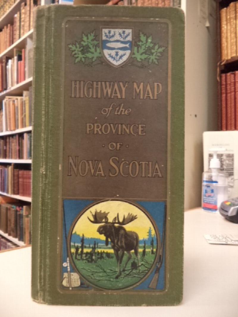 Image for Map of the Province of Nova Scotia : showing all county boundaries, public highways, trails, railways, cities, towns, villages, lakes, streams and harbors. [Highway Map of the Province of Nova Scotia]