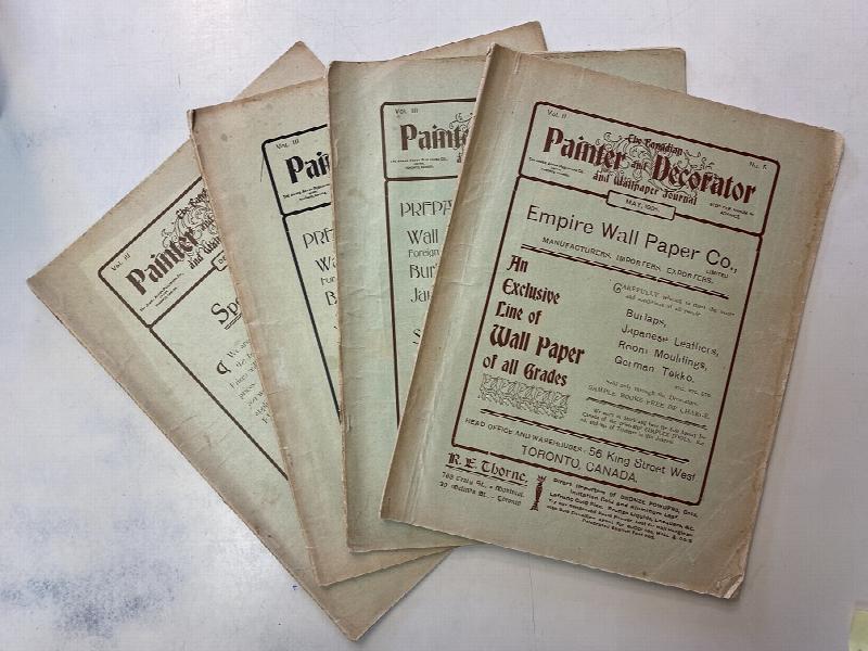 Image for 1905/6 : The Canadian Painter and Decorator and Wallpaper Journal [4 issues]