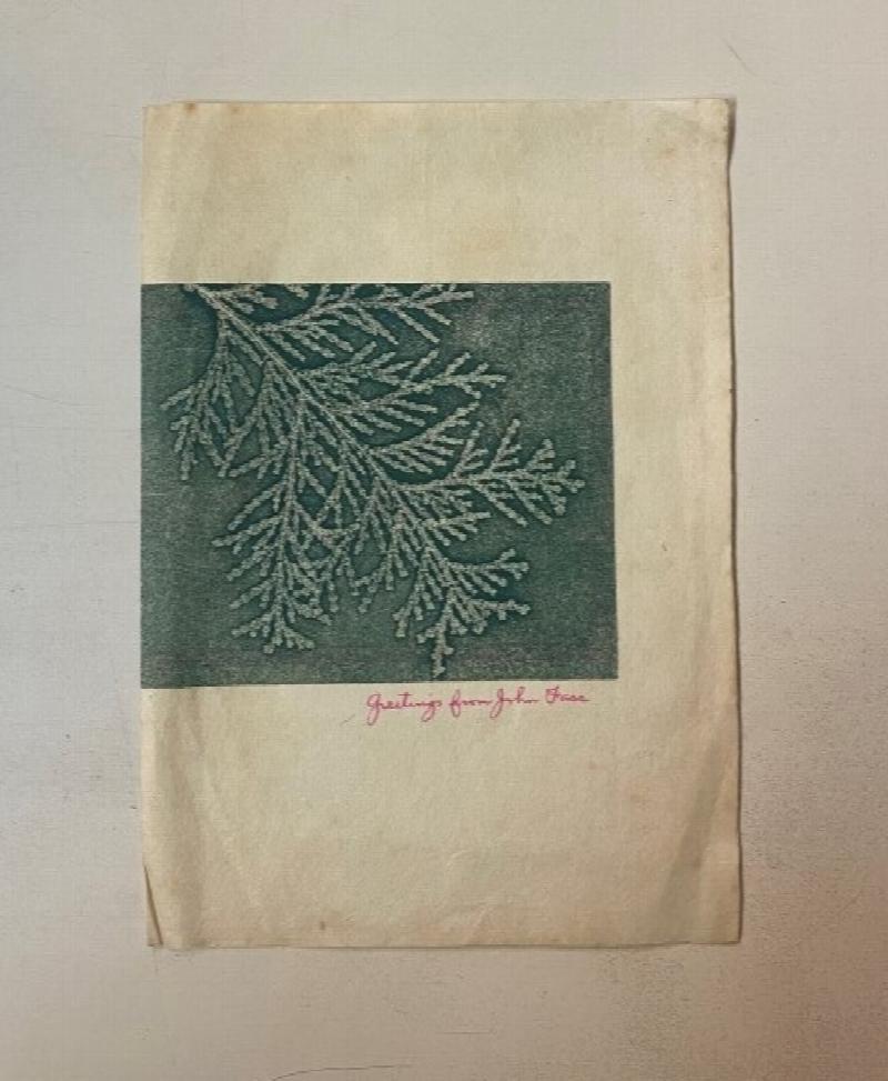 Image for Oh Christmas Pine [Christmas greeting from John Fass of Hammer Creek Press]