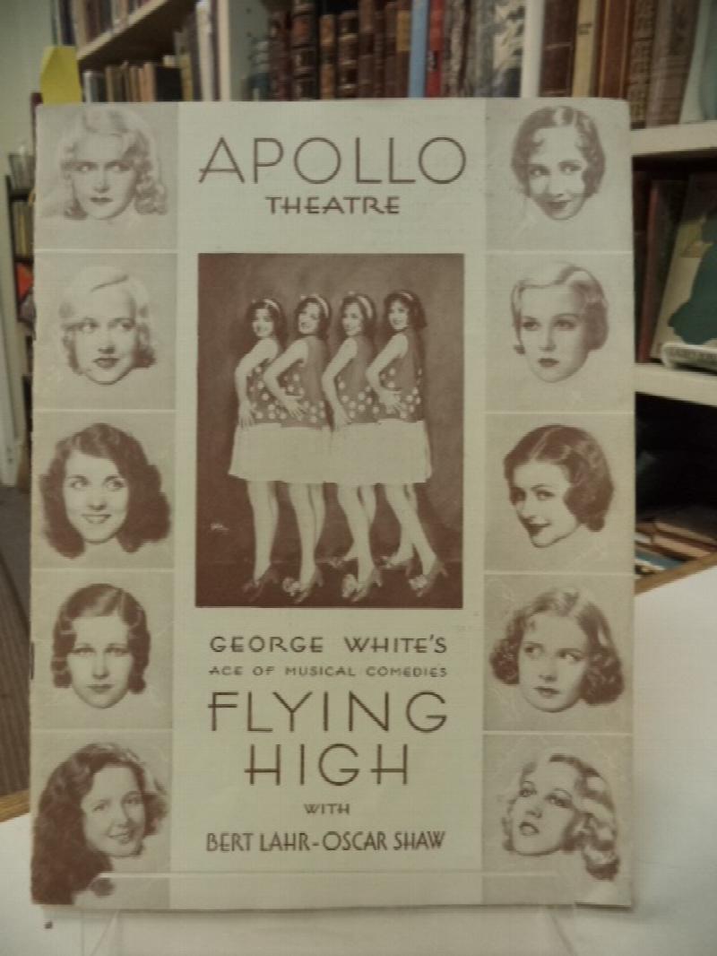 Image for Apollo Theatre, December 1930 Playbill : Flying High (with Bert Lahr)