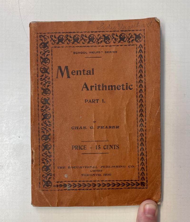 Image for Mental Arithmetic, Part 1