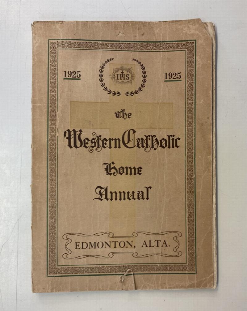 Image for The Western Catholic Home Annual, 1925