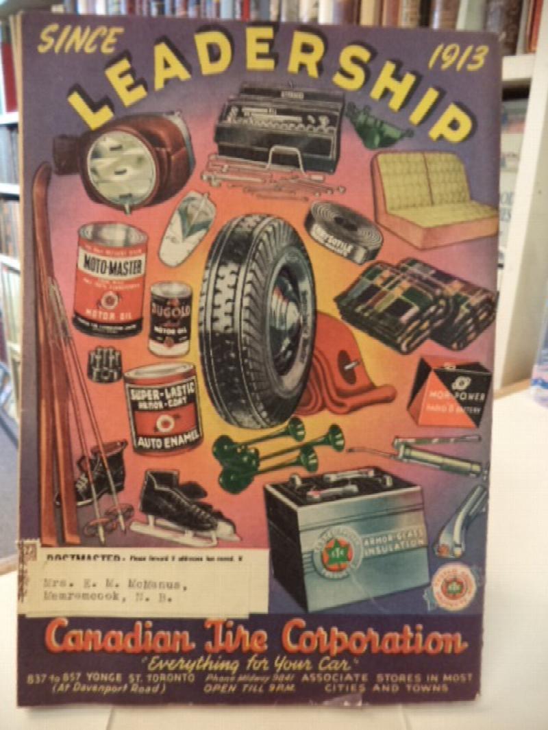 Canadian tire catalogue fall winter 1941 2 catalog 