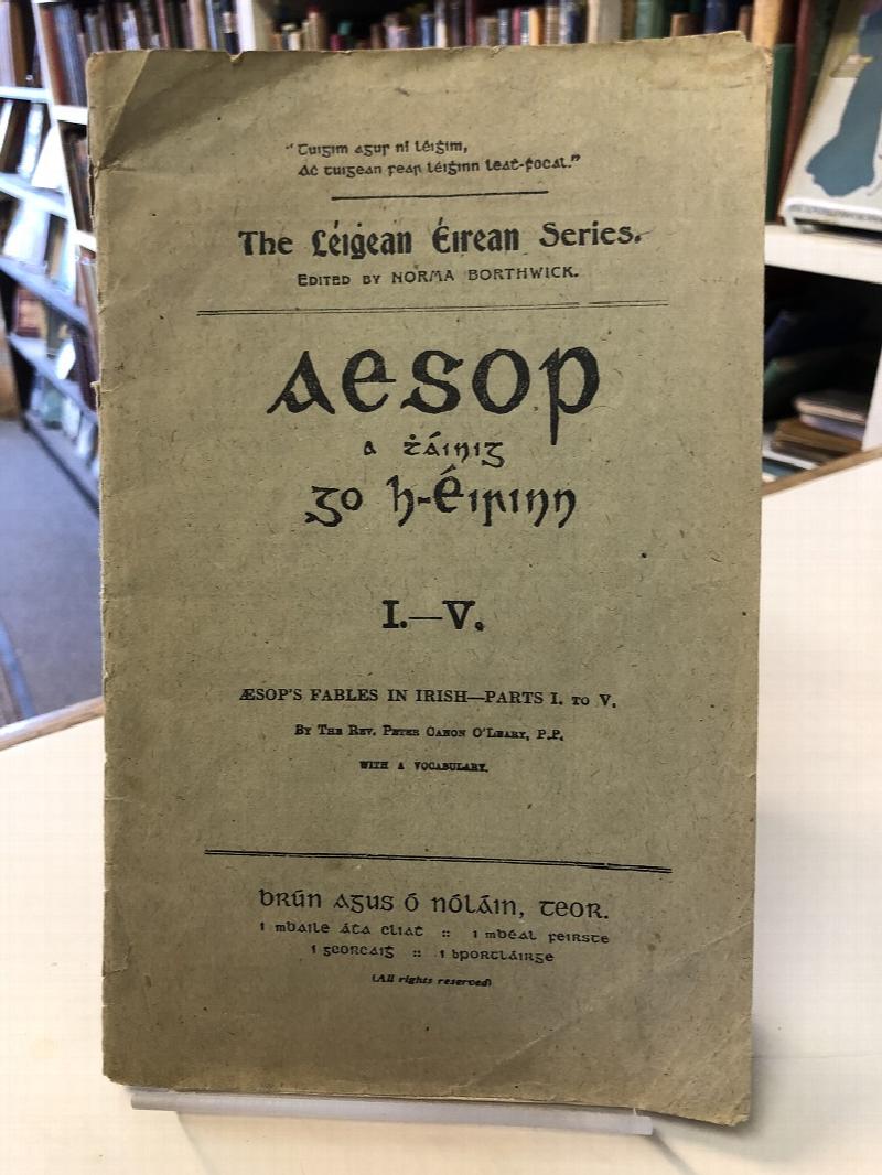 Image for Aesop's Fables in Irish - Parts I to V