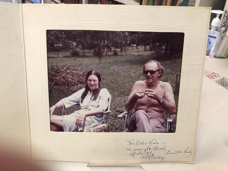 Image for Photograph of Al and Eurithe Purdy, inscribed to longtime friends Vera and H.R [Bill] Percy