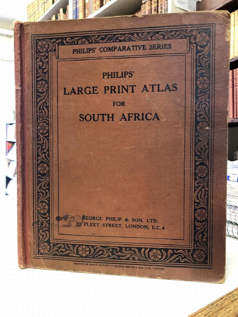 Image for Philips' New large Print Atlas for South Africa