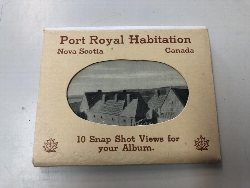 Image for Port Royal Habitation Nova Scotia Canada. 10 Snap Shot Views for Your Album"