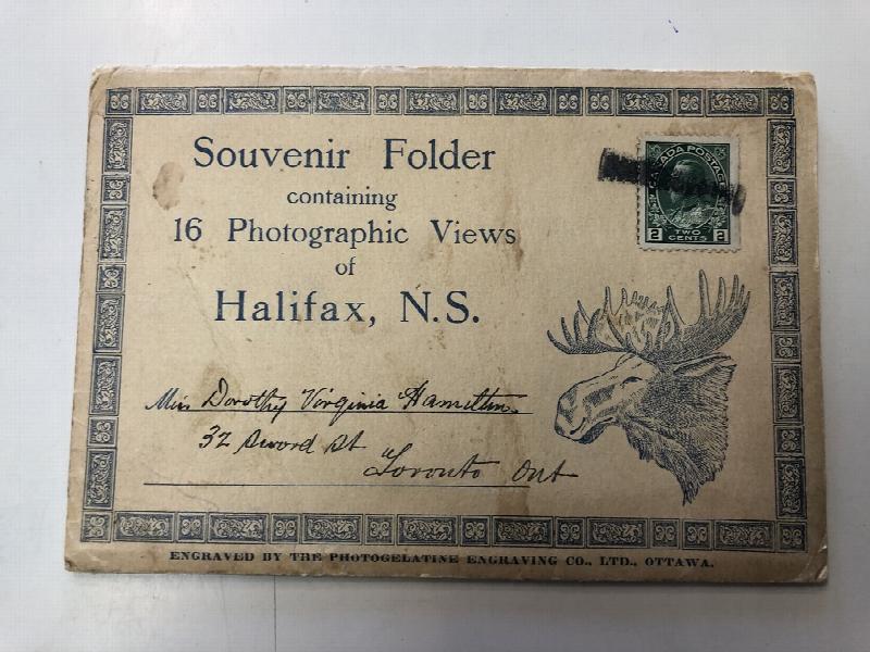 Image for Souvenir Folder Containing 16 Photographic Views of Halifax Nova Scotia Canada