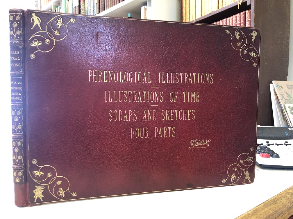Image for Phrenological Illustrations, or An Artist's View of the Craniological System Of Doctors Gall And Spurzheim. [bound with] Illustrations of Time [bound with] Scraps and Sketches : Part the First, Second, Third, Fourth